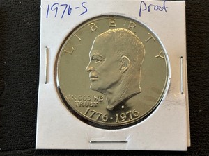 1976-S Bicentennial Eisenhower Silver Dollar Proof