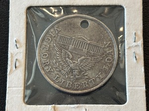 U.S. Treasury Department Medal Made From Captured German Cannon
