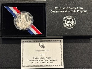 2011-S U.S. Army Half Dollar Proof