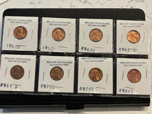 Lincoln Cents Uncirculated