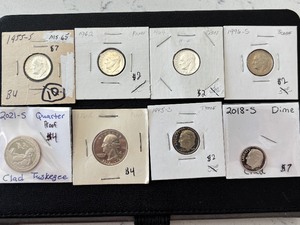 Assorted Proof Coins Includes Silver