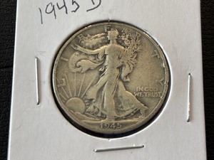 1945-D Walking Liberty Half Dollar