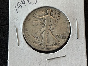1942-S Walking Liberty Half Dollar