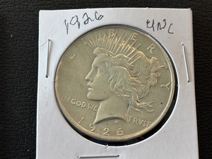 1926-D Peace Dollar
