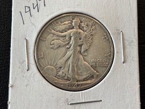 1947-D Walking Liberty Half Dollar