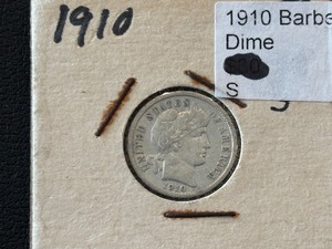 1910 Barber Dime
