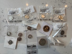 Assorted Coins Includes Silver