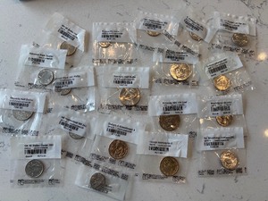 Assorted Coins Uncirculated