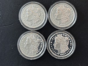 Silver Plated Replica Morgan Dollars