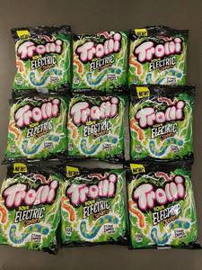 Trolli Sour Electric Crawlers Candy 8-Pack