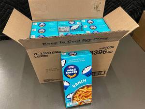 Kraft Mac & Cheese Ranch-flavored 12 x 7.25 oz Cartons