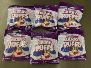 Berry Puffs Berry Puffs - Freeze-Dried Candies (6 Bags)