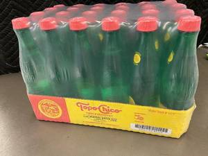Topo Chico Twist of Grapefruit Mineral Water 24-Pack - 15.5 Fl Oz Bottles