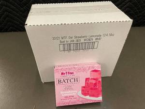 My-T-Fine Batch Strawberry Lemonade Gelatin - 12 X 4.1 oz - Gluten Free