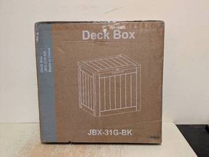 NEW DECK BOX BLACK