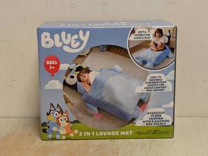 NEW BLUEY 2-IN-1 LOUNGE MAT SOFT & DURABLE SLEEP & PLAY