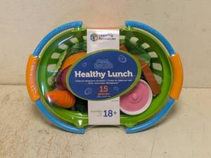 NEW LEARNING RESOURCES NEW SPROUTS HEALTHY LUNCH 15 PIECES