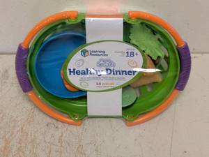 NEW LEARNING RESOURCES NEW SPROUTS HEALTHY DINNER 14 PIECES