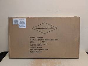 NEW X ROCKER OKA KIDS GAMING DESK (OAK)