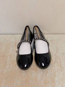NEW CAT & JACK KIDS BROOKE FLATS SIZE 4 BLACK