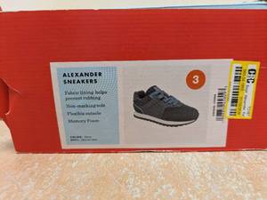 NEW CAT & JACK KIDS ALEXANDER SNEAKERS SIZE 3 BLUE
