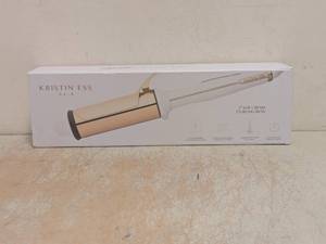 NEW KRISTEN ESS HAIR 2 SOFT BEND CURLING IRON