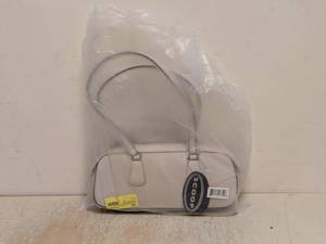 NEW SCOOP EAST-WEST SHOULDER HANDBAG WHITE