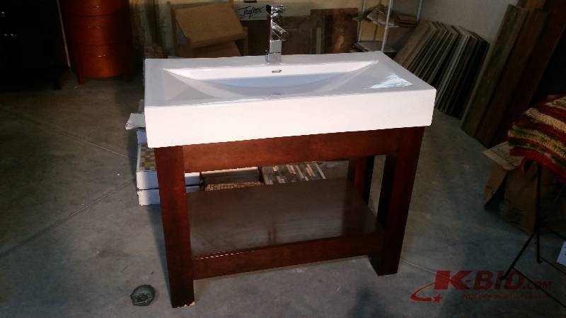 Vanity With Shelf