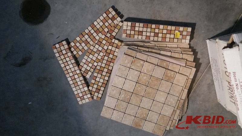 Stone Accent Tile and Ceramic