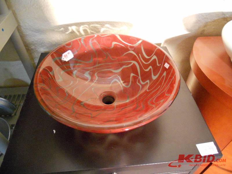 Glass Round Sink