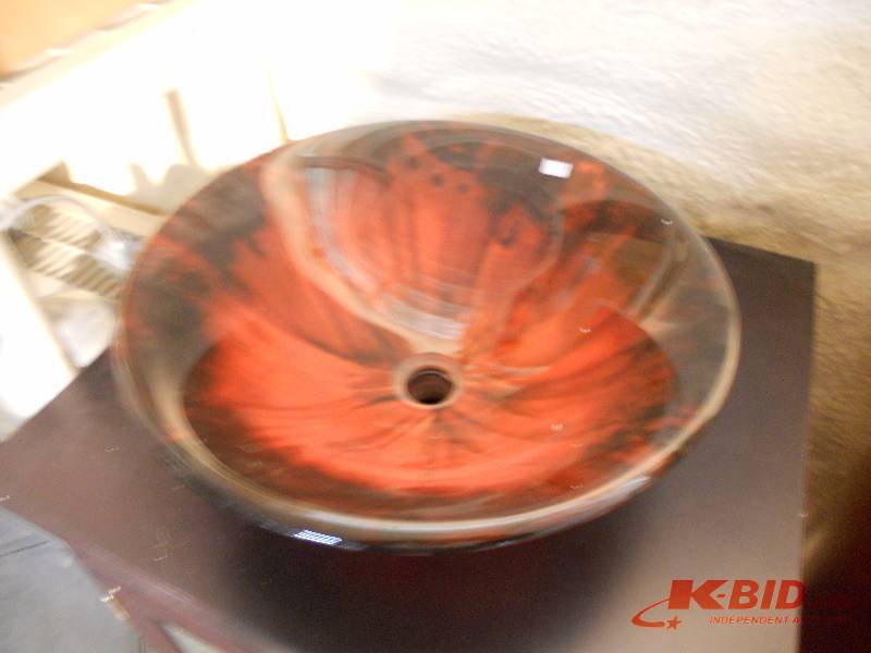 Glass Round Sink