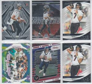 C.J. Stroud - 2024 Absolute, 2024 Phoenix, 2024 Rookies & Stars, 2025 Absolute, 2025 Mosaic
