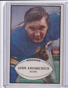 1953 Bowman #75 John Kreamcheck