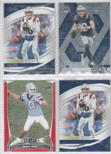 Drake Maye - 2023 Leaf Draft, 2025 Mosaic and Absolute