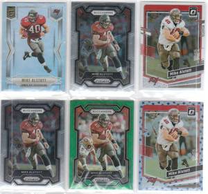 Mike Alstott - 2023 Prizm, Optic, 2025 Donruss Elite