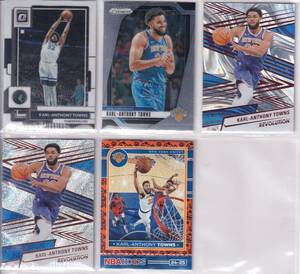 Karl-Anthony Towns - 2022 Optic, 2024 Prizm, Revolution, Haunted Hoops