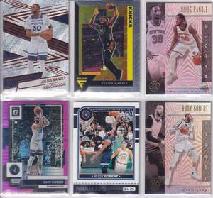 Julius Randle  Rudy Gobert, 2019 Illusions, 2020 Flux, 2022 Optic, 2024 Revolution, Hoops