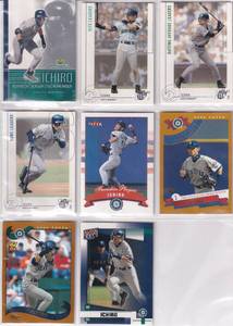 Ichiro Suzuki - 2002 Donruss Fan Club, 2002 Fleer, 2002 Topps, 2002 Topps Ten, 2002 UD MVP