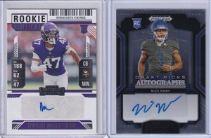 Dwight McGlothern Vikings RC Auto  Nick Nash RC Auto