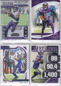 Justin Jefferson - 2021 Score, 2022 Absolute, 2024 Contenders, 2025 Absolute