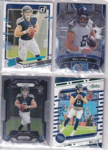 Will Levis - 2003 Fleer, 2023 Prizm, 2024 Absolute, 2024 Topps
