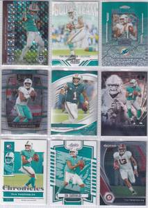 Tua Tagovailoa - 2021 Chronicles, 2021 Prizm Draft Picks, 2021 Score, 2021 Select, 2023 Absolute, 2023 Mosaic, 2024 Contenders, 2025 Absolute