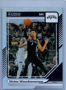 Victor Wembanyama - 2024 Donruss Winter Holo Parallel