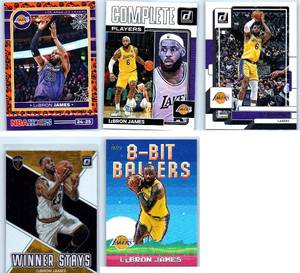 LeBron James - 2022 Donruss, 2022 Optic, 2024 Haunted Hoops, 2025 Topps