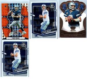 Tony Romo - 2013 Crown Royale, 2022 Mosaic, 2023 Optic