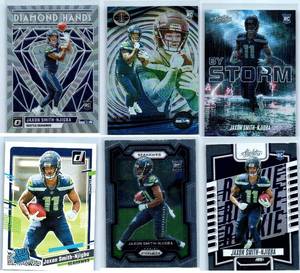 Jaxon Smith-Njigba - 2023 Absolute, 2023 Donruss, 2023 Illusions, 2023 Optic, 2023 Prizm