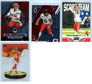 Patrick Mahomes II - 2021 Score, 2022 Chronicles, 2022 Phoenix, 2023 Mosaic