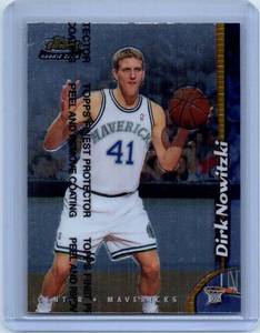 Dirk Nowitzki - 1998 Topps Finest RC