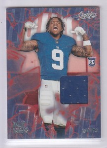 Malik Nabers - 2024 Absolute Jersey Swatch