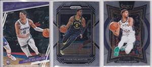 Tyrese Haliburton - 2020 Chronicles RC, 2022 Prizm, 2024 Select